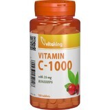 Vitamine C 1000 mg met foelie, 100 tabletten, VitaKing