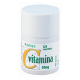 Vitamine C 50 mg, 120 comprimés, Beres