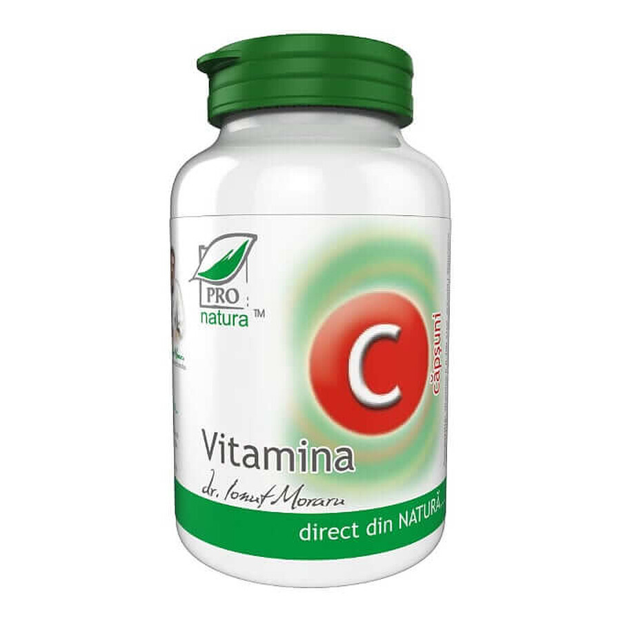 Vitamine C goût fraise, 60 comprimés, Pro Natura