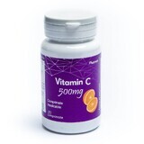 Vitamine C met sinaasappelsmaak, 500 mg, 20 tabletten, Pharmex