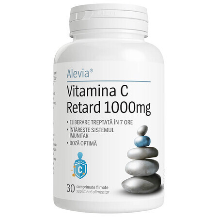 Vitamin C Retard 1000mg, 30 film-coated tablets, Alevia