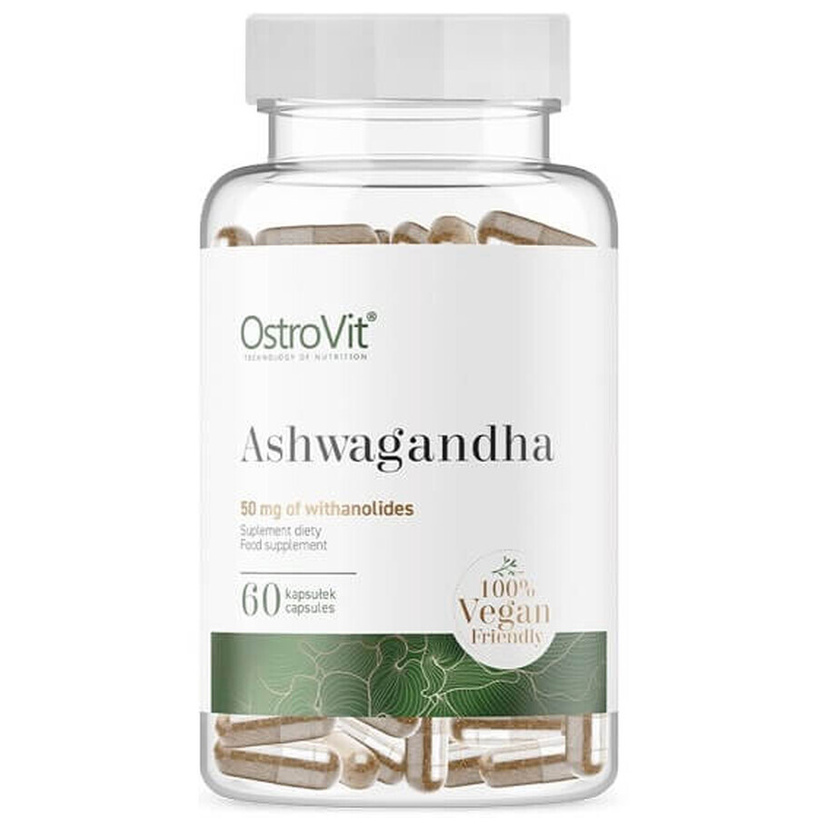 Ashwagandha, 700 mg, 60 capsules, OstroVit