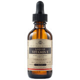 Vitamine E liquide d'origine naturelle, 59,2 ml, Solgar