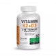 Vitamine K2 90 mcg + Vitamine D3 5000 IU, 60 capsules, Bronson Laboratories
