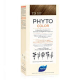Phytocolor Permanent Haarkleur, Goud Blond 7.3, 50 ml, Phyto