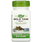 Wilde Yam Wortel Natures Way, 100 capsules, Secom