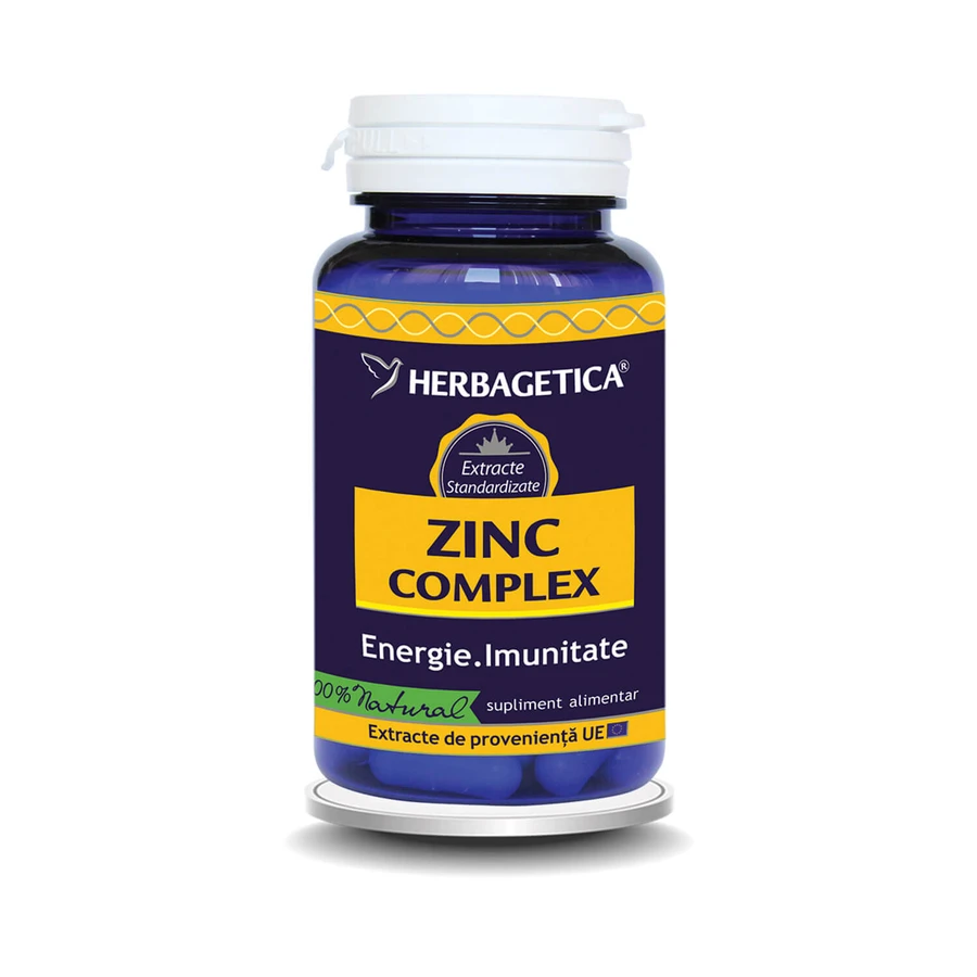 Zink-Komplex, 30 Kapseln, Herbagetica