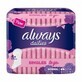 Always Dailies Singles To Go Saugeinlage, 20 St&#252;ck, P&amp;G