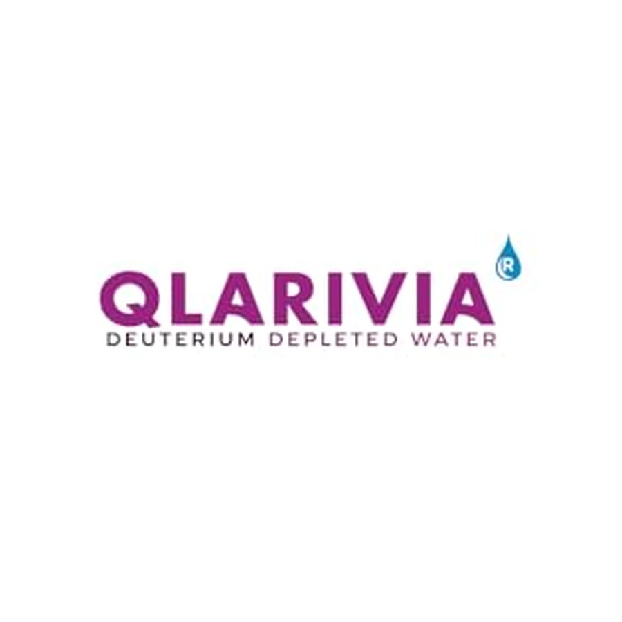 Eau à faible teneur en deutérium Qlarivia 25 ppm, 500 ml, système Mecro