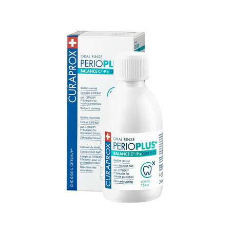 Perio Plus Balance Mundspülung, 200 ml, Curasept