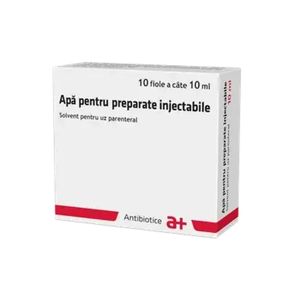 Acqua per preparazioni iniettabili, 10 ml, Antibiotico SA