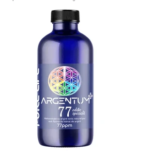 ARGENTUM+ speciale editie 77ppm, Ionisch Colloïdaal Zilver, 120ml, Pure Life