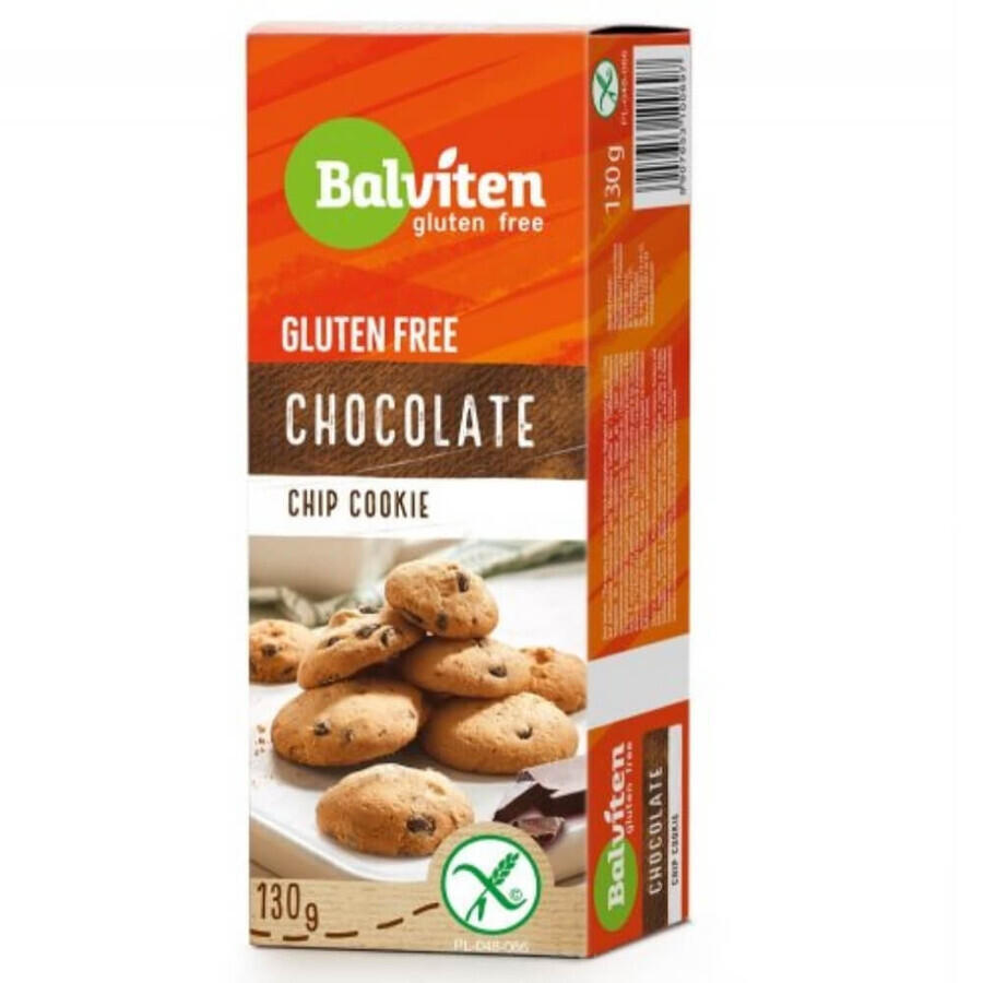 Biscuits au chocolat sans gluten, 130 g, Balviten