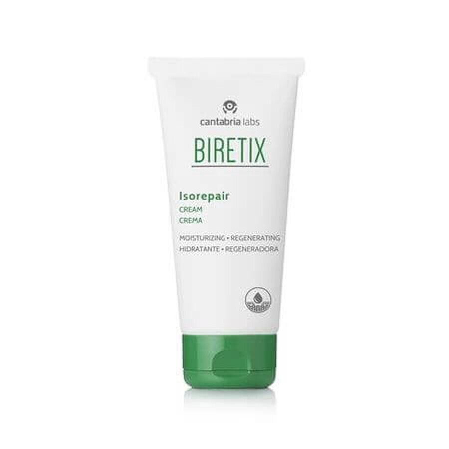 Biretix Isorepair vochtinbrengende en regenererende crème, 50 ml, Cantabria Labs