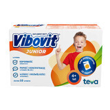 Vibovit Junior, voor kinderen van 4 tot 12 jaar, sinaasappelsmaak, 30 zakjes