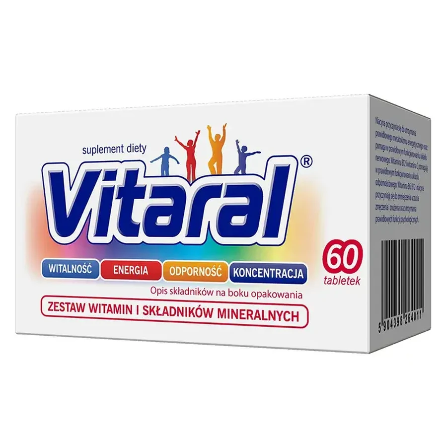 Vitaral, 60 comprimidos