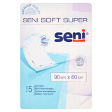 Seni Soft Super, hygiënische pads, 90 cm x 60 cm, 5 stuks