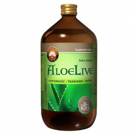 Laboratoires Natury AloeLive, jus d&#39;aloès, 1000 ml