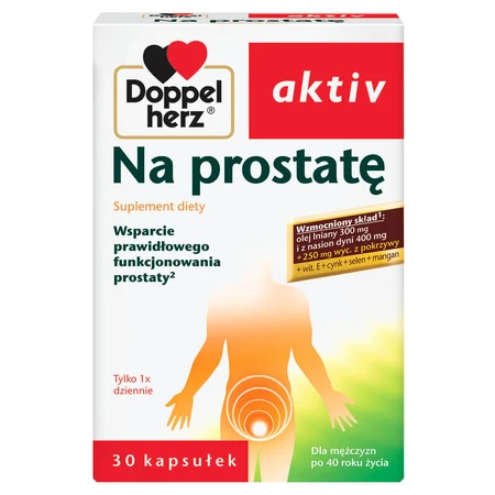 Doppelherz aktiv Voor de prostaat, 30 capsules