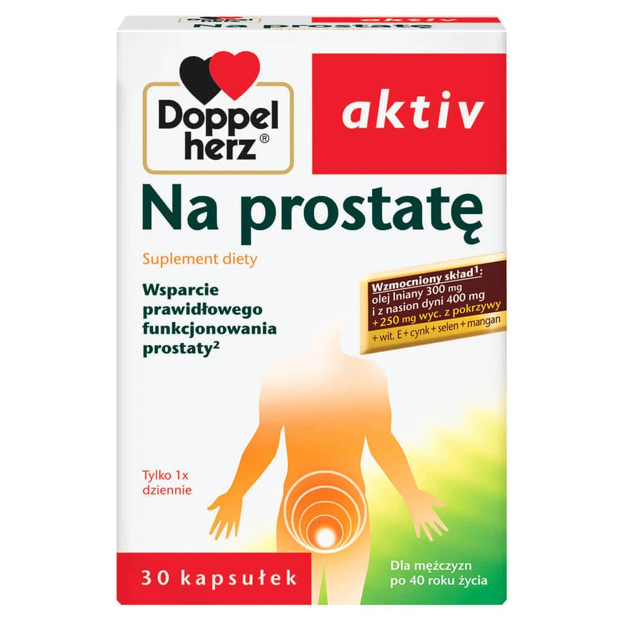 Doppelherz aktiv Voor de prostaat, 30 capsules