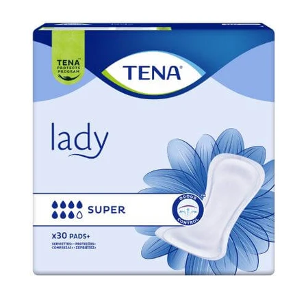 Tena Lady, speciaal maandverband, Super, 30 stuks