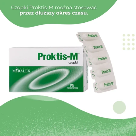 Proktis-M, rectale zetpillen, 10 stuks