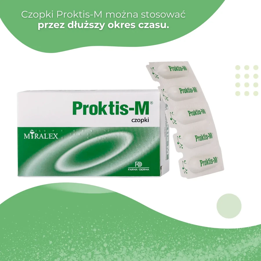 Proktis-M, rectale zetpillen, 10 stuks