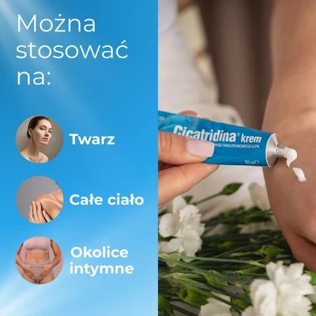 Cicatridina-crème, natriumhyaluronzuur, 30 g