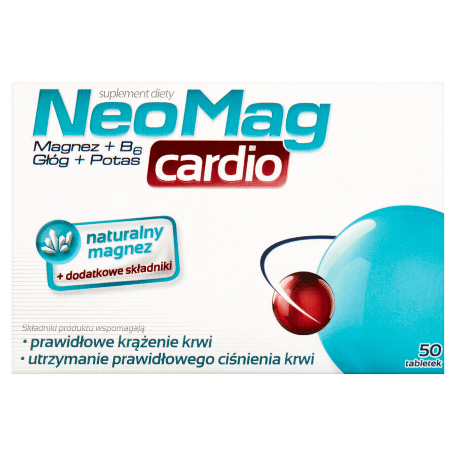 NeoMag Cardio, 50 tabletten