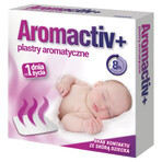 Aromactiv+, aromatische pleisters vanaf de eerste levensdag, 5 stuks