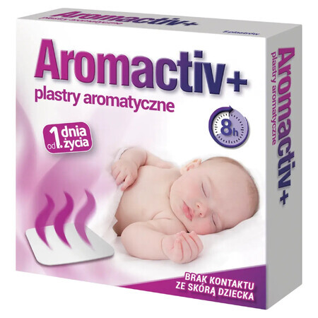 Aromactiv+, patchs aromatiques dès 1 jour, 5 pièces