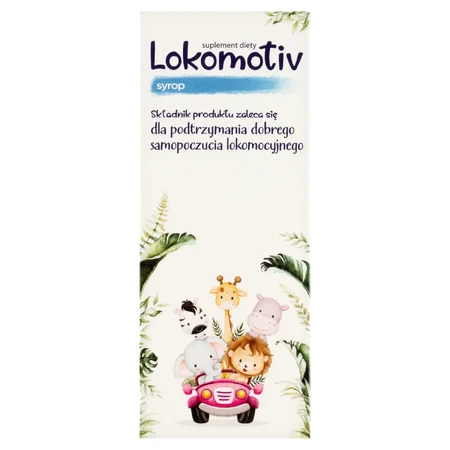 Lokomotiv, kindersiroop met zoethoutsmaak, vanaf 3 jaar, 130 ml