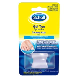 Scholl, gel interdigitale wig, groot, 1 stuk