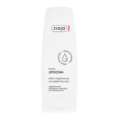 Ziaja Med Lipid Treatment, reparatiecrème voor dag en nacht, 80 ml