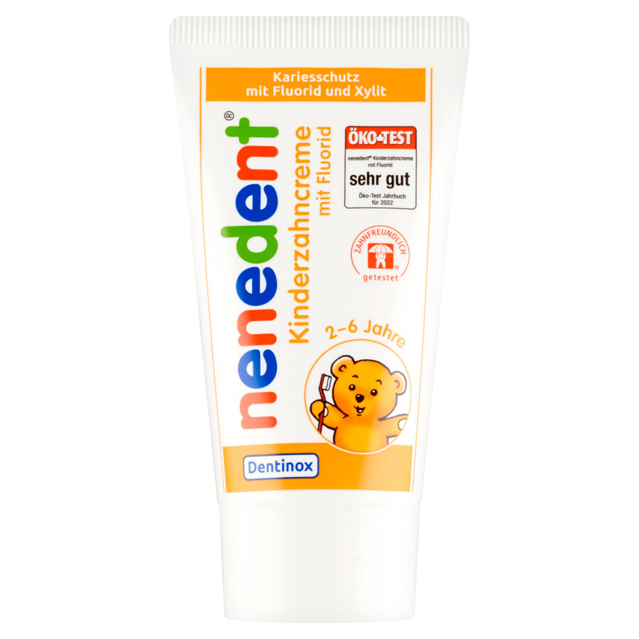 Nenedent, tandpasta voor kinderen, drievoudige bescherming, 50 ml