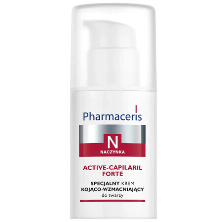 Pharmaceris N Active-Capillaril Forte, Special face cream, soothing and fortifying, 30 ml