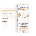 Pharmaceris F Coverage-Correction, fluid with fine coverage, 02 Sand, SPF 20, 30 ml