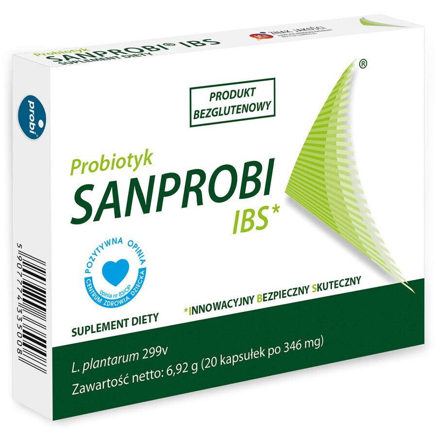 Sanprobi PDS, 20 capsules