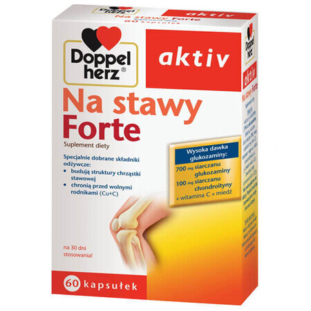 Doppelherz aktiv Pour les articulations Forte, 60 capsules