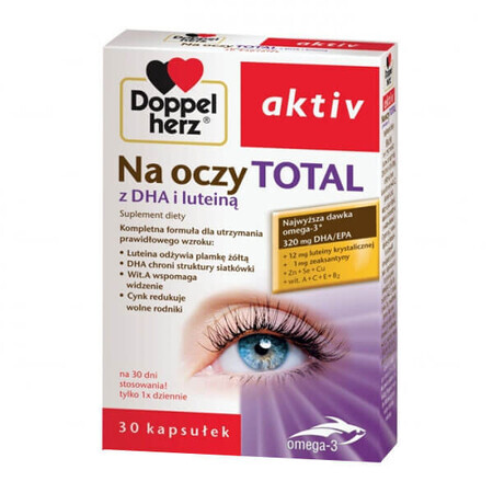 Doppelherz aktiv Voor ogen Totaal, 30 capsules