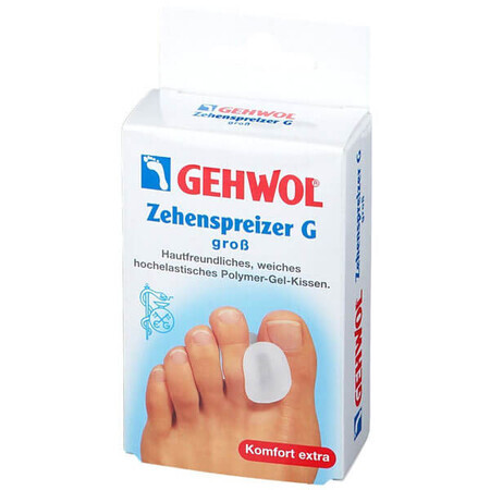 Gehwol Zehenspreizer G, correctiezetter voor tenen, groot, 3 stuks