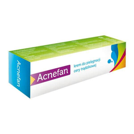 Acnefan, crème pour le soin de la peau acnéique, 25 ml