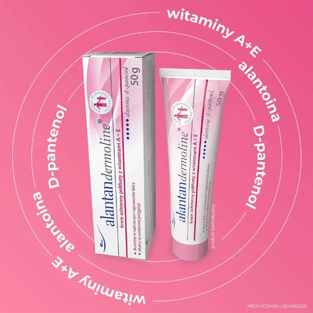 Alantan Dermoline Schutzcreme Vitamin A + E, 50 g
