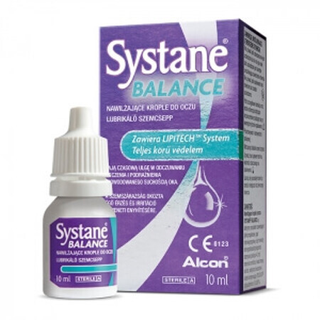 Systane Balance, moisturizing eye drops, 10 ml