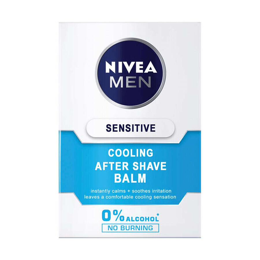 Baume après-rasage pour peau sensible rafraîchissant, 100 ml, Nivea