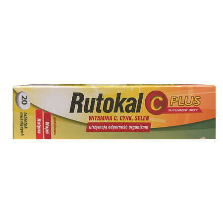 Rutokal C Plus, 20 comprimés effervescents