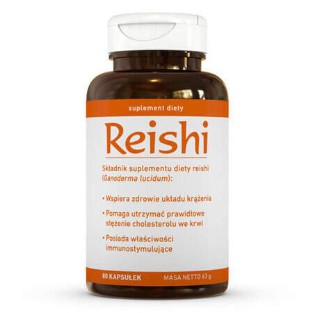 Reishi, 80 capsules