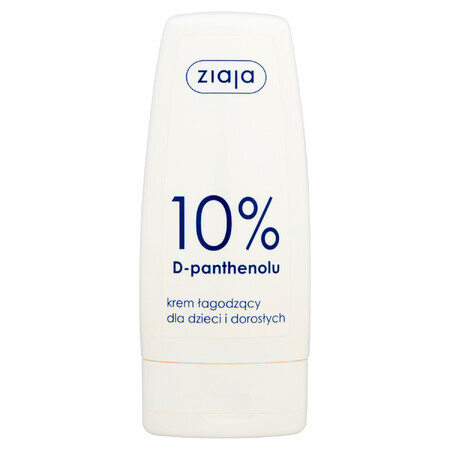 Ziaja, Cremă calmantă pentru copii și adulți, 10% D-pantenol, 60 ml