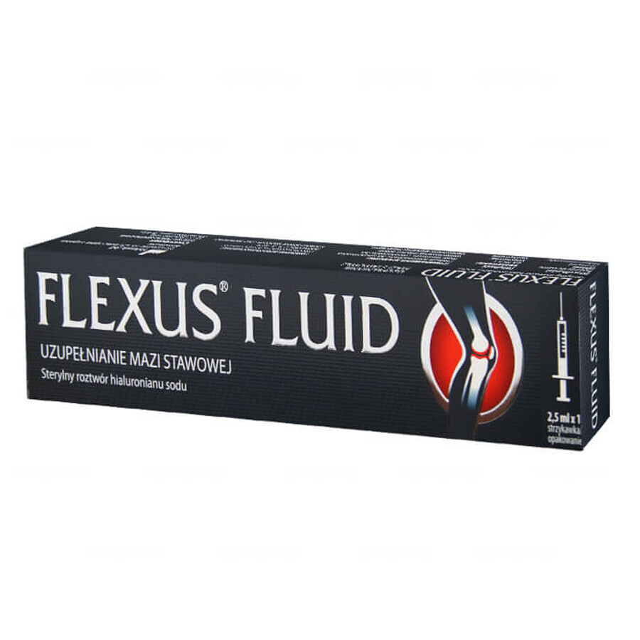 Flexus Fluid 10 mg/ 1 ml, solution pour injection intra-articulaire, 2,5 ml x 1 seringue préremplie