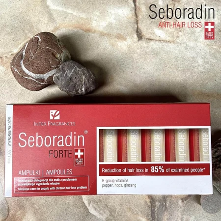 Seboradin Forte, 14 Ampullen, Behandlung gegen Haarausfall